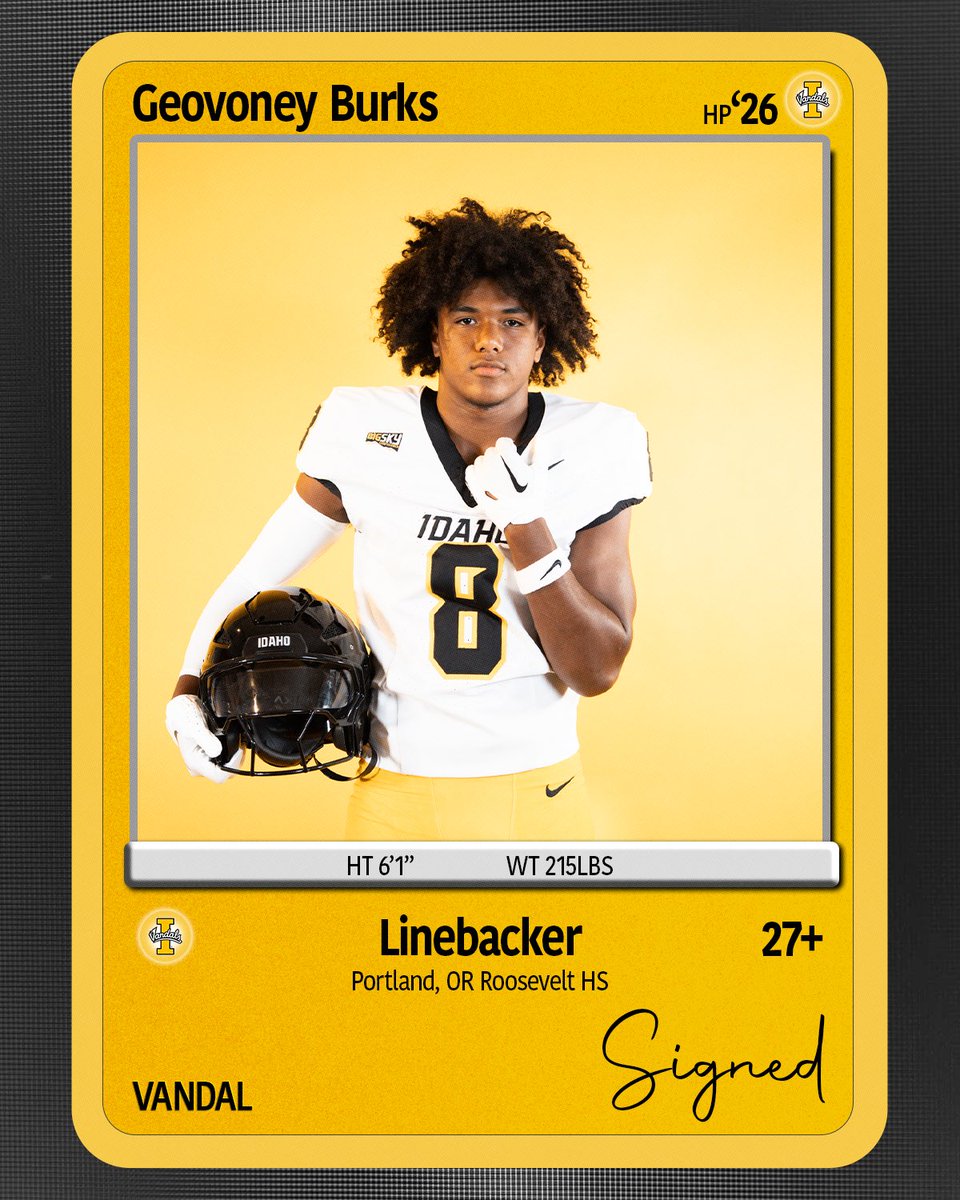 VandalFootball's tweet photo. ✍️ 𝓢𝓲𝓰𝓷𝓮𝓭

Welcome to the Vandal Family, Geovoney! https://t.co/coV5C4c8XR