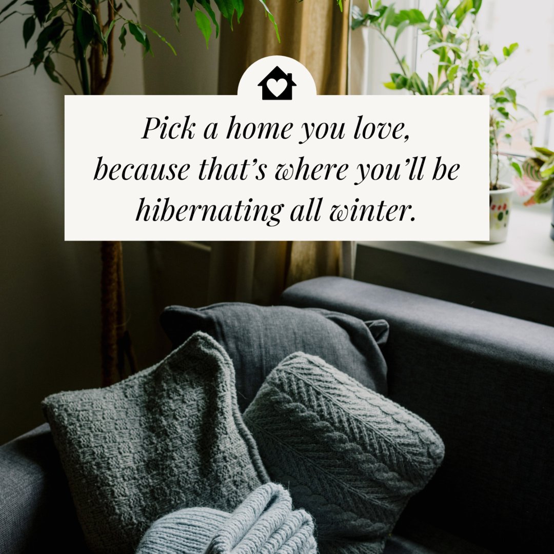 marcifarrell's tweet photo. ❄️ When the chill sets in, your home should be your comforting haven. Whether it’s warming up by the fire or snuggling under a blanket, your space should give you all the warm feels. 

If it doesn’t, let’s find the home that does! 🏡

#winter #homesweethome https://t.co/edC329ghay