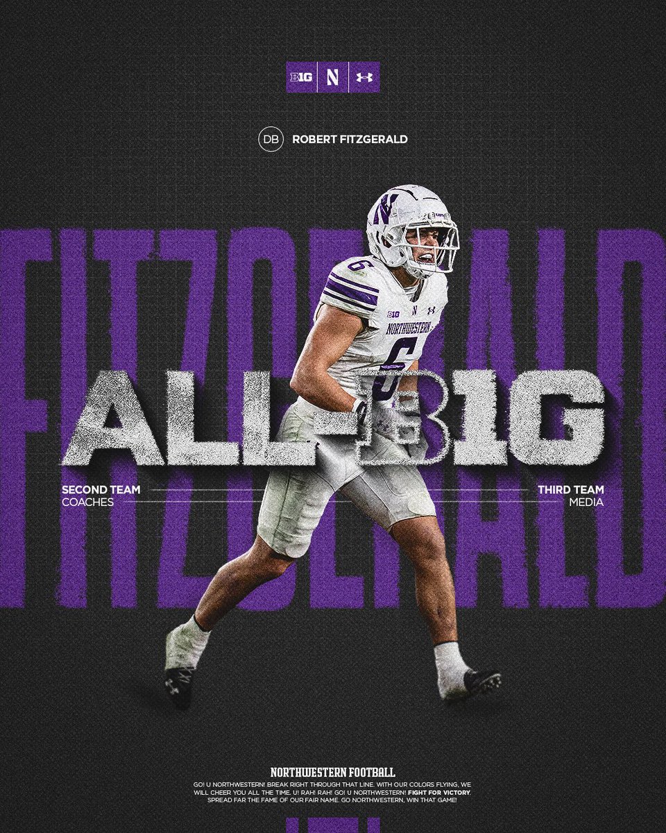 Northwestern Football tweet media
