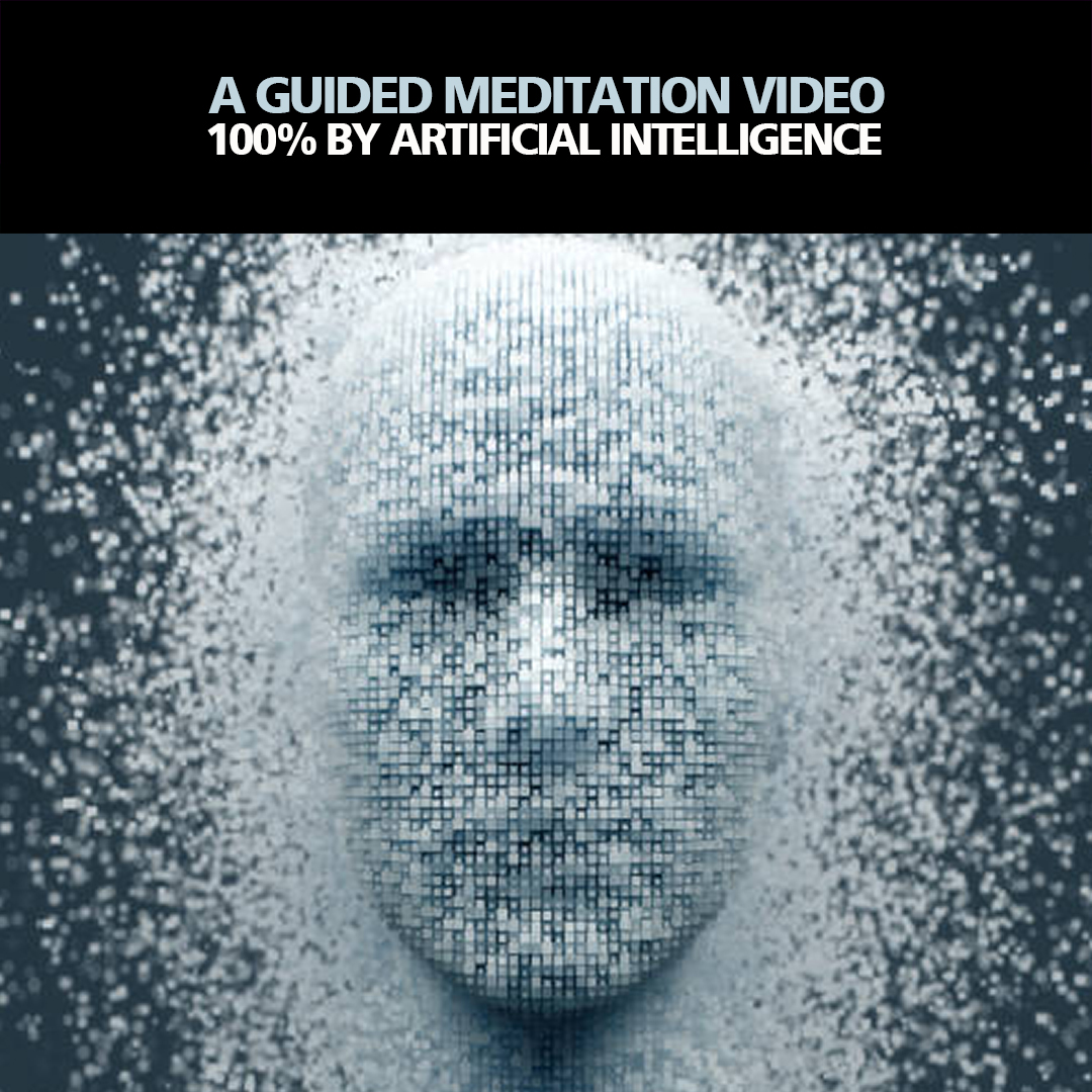 idoser's tweet image. We used the world’s top writing, music, visual, and vocal #AI #ArtificalIntelligence to completely create a guided #meditation video. Will AI be taking over creative jobs? Decide for yourself at youtu.be/n5Ipt261cfA