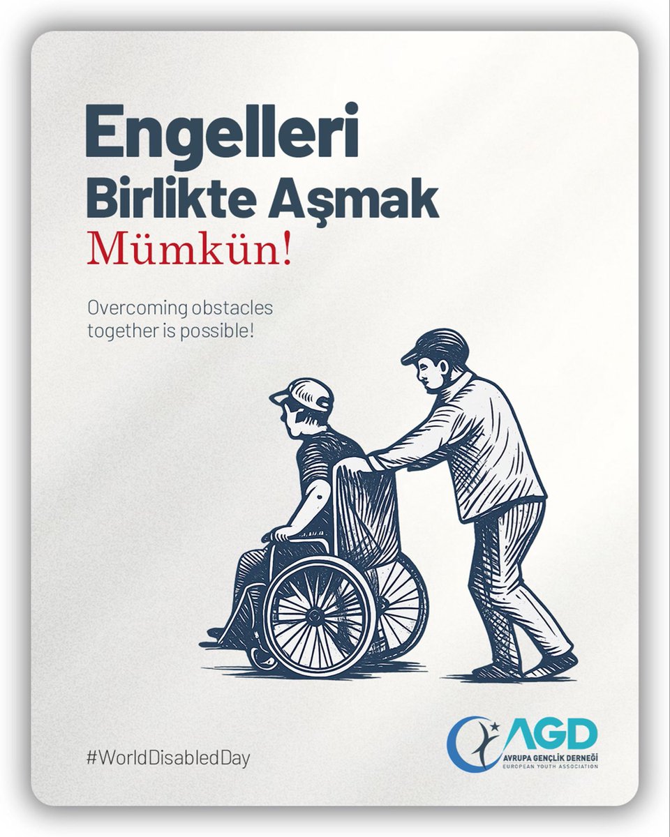 Engellerin asıl kalplerde ve zihinlerde olduğunu unutmadan… 3 Aralık Dünya Engelliler Günü’nde, tüm engelli bireylerin haklarına saygı duyulan, adil fırsatlara erişebildikleri bir dünya için el ele veriyoruz. Farkındalık, anlayış ve dayanışma dolu bir gün olsun.

#HayalimizVar