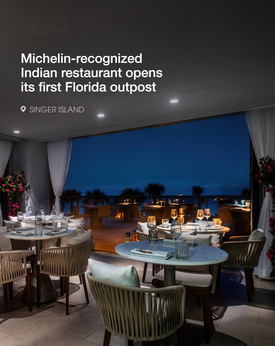 Washington D.C.’s acclaimed Karma Modern Indian is bringing its Michelin-recognized cuisine to Singer Island today with the debut of AYRE by Karma, at Amrit Ocean Resort.