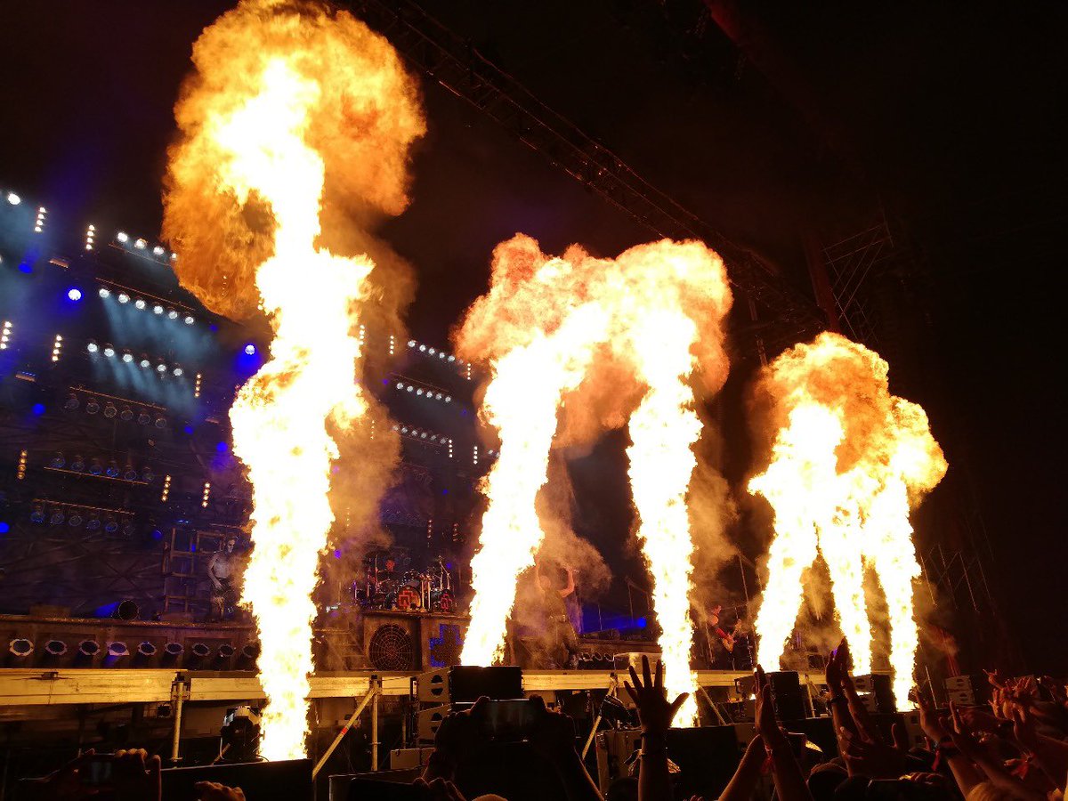 Rammstein Colombia tweet media