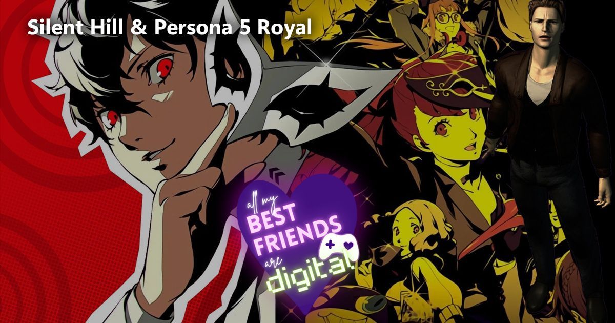 AMBFAD's tweet image. Caitlin's love/hate relationship continues with Silent Hill, and we talk about all kinds of shameful love in Persona 5. buff.ly/hVmNUci