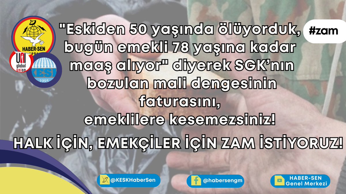 KESKHaberSen's tweet photo. #ZAM TALEPLERİMİZ AÇIK VE NETTİR. Tüm kamuoyunun bilmesini isteriz ki; Plan ve Bütçe Komisyonunda kabul edilen adaletsiz önerge karşısında KESK olarak biz en başından beri savunduğumuz noktadayız. Biz kimseden ne bir “lütuf” istiyoruz. Ne de hakkımız olmayan bir şey talep ediyoruz!