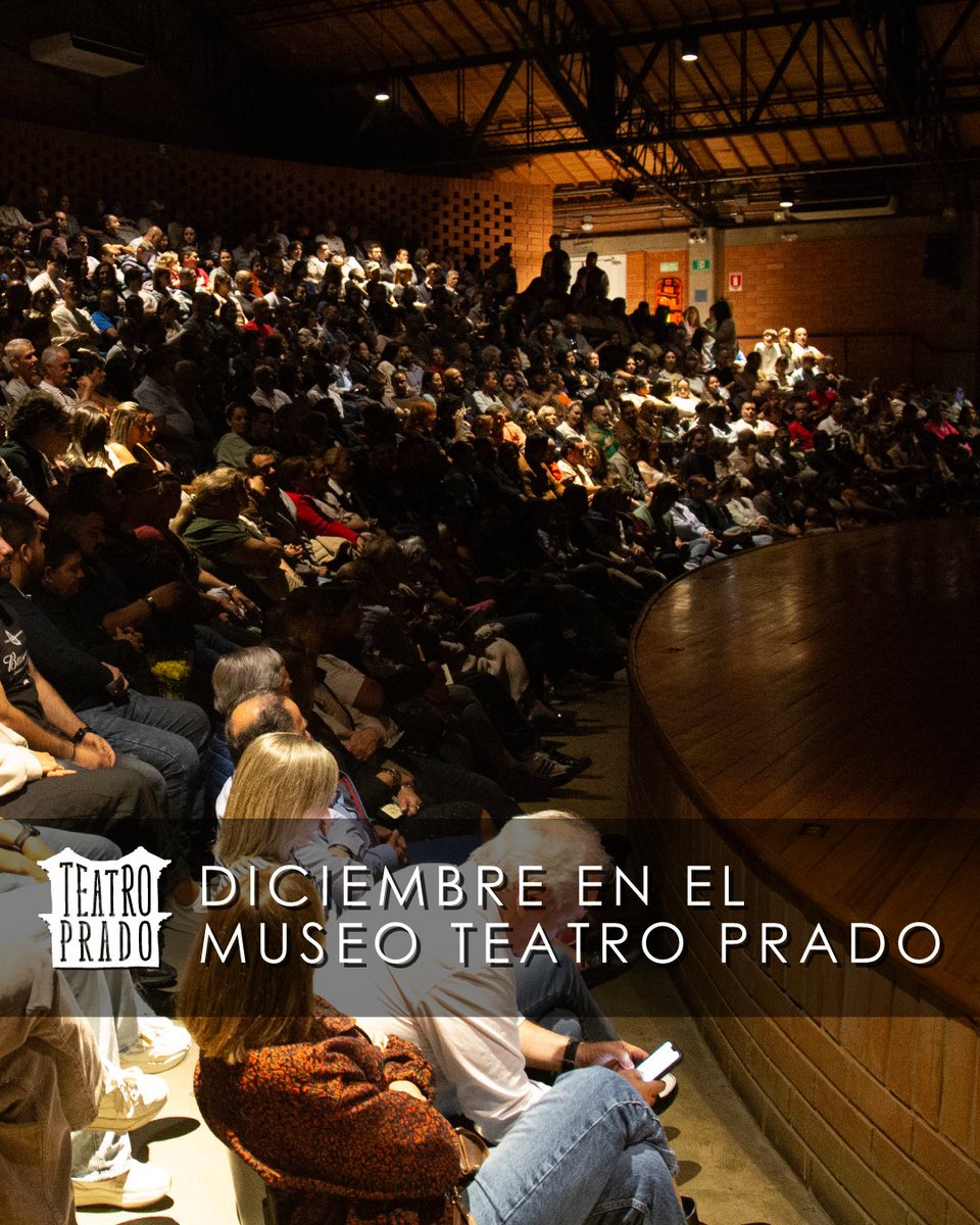 TeatroPrado's tweet photo. ¡Qué viva diciembre! Los esperamos este mes en la exposición MEDELLÍN 1900-1940 y con las obras Una fantasía criolla y Me mato el 24.

Para más detalles de nuestra programación puedes ingresar a https://t.co/5aA0p3zgHs https://t.co/paYbj3aZ6x