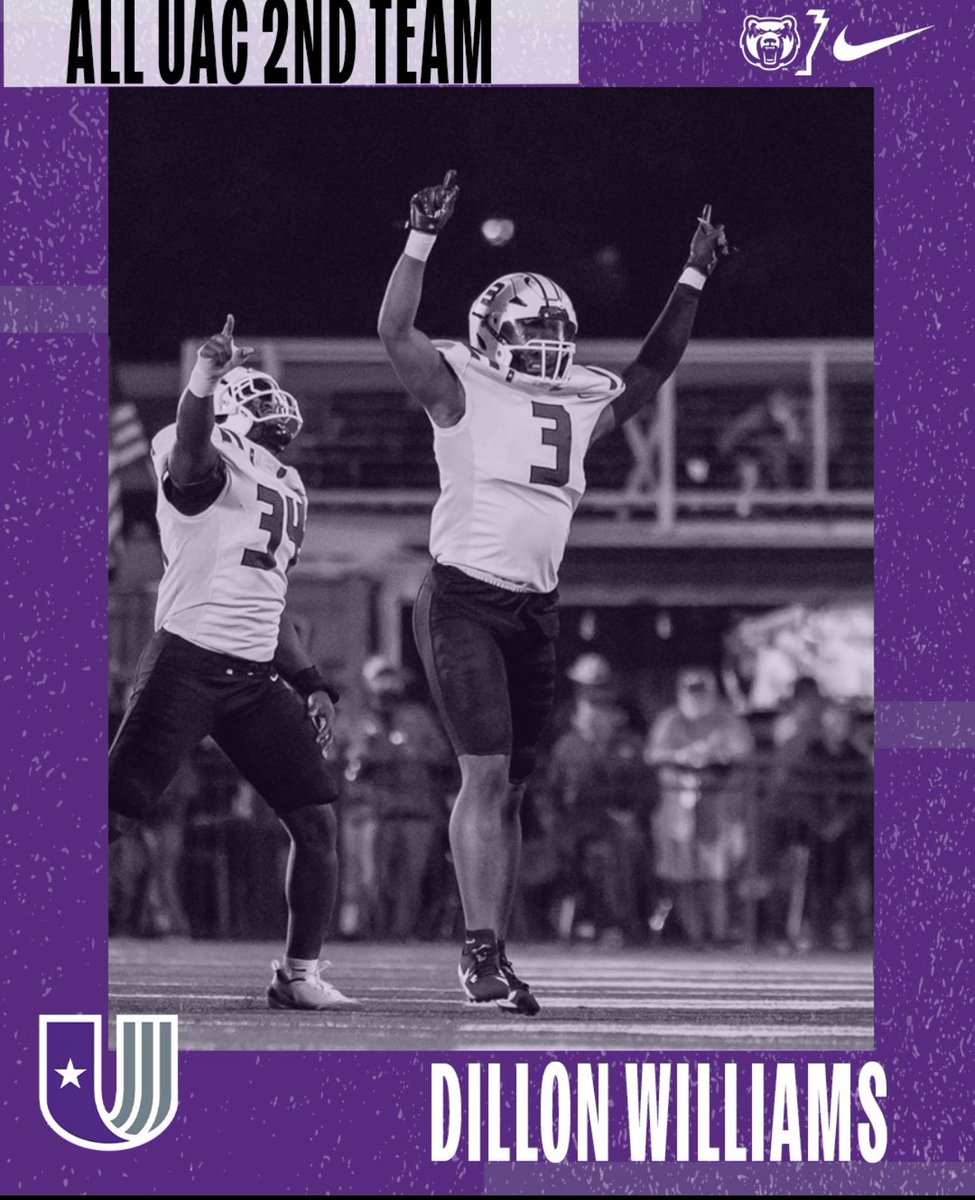 DBcoachwms's tweet image. Not Bad! Both Williams Brothers made ALL CONFERENCE! @D03Williams made college UAC ALL CONFERENCE and @ucancallmedlow made high
School 6A ALL CONFERENCE! Proud Dad! Keep grinding Guys! ❤️💯💪🏿🙏🏿! TEAMWILLIAMS! @UCA_Football @MacCorleone74 @CoachBrig_ULM @OleMissUnited @USArmyBowl…