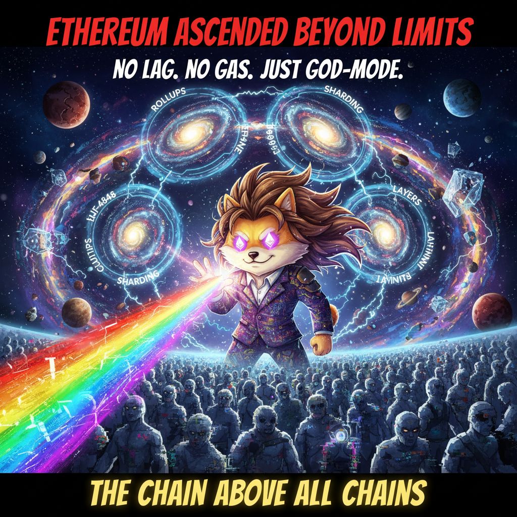 UnityMarss's tweet image. Ethereum upgraded today... not as a step forward, but as a line in the sand between what blockchain was and what it’s about to become. $ELON $ETH #Ethereum