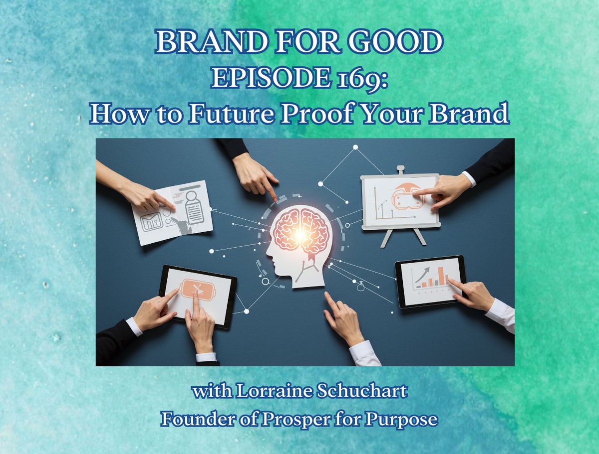 In this episode, I reveal why most small business owners struggle to keep up and what it really takes to build a brand that stays relevant no matter what the market is doing.

Listen to Episode 169 now!
prosperforpurpose.com/brandforgood