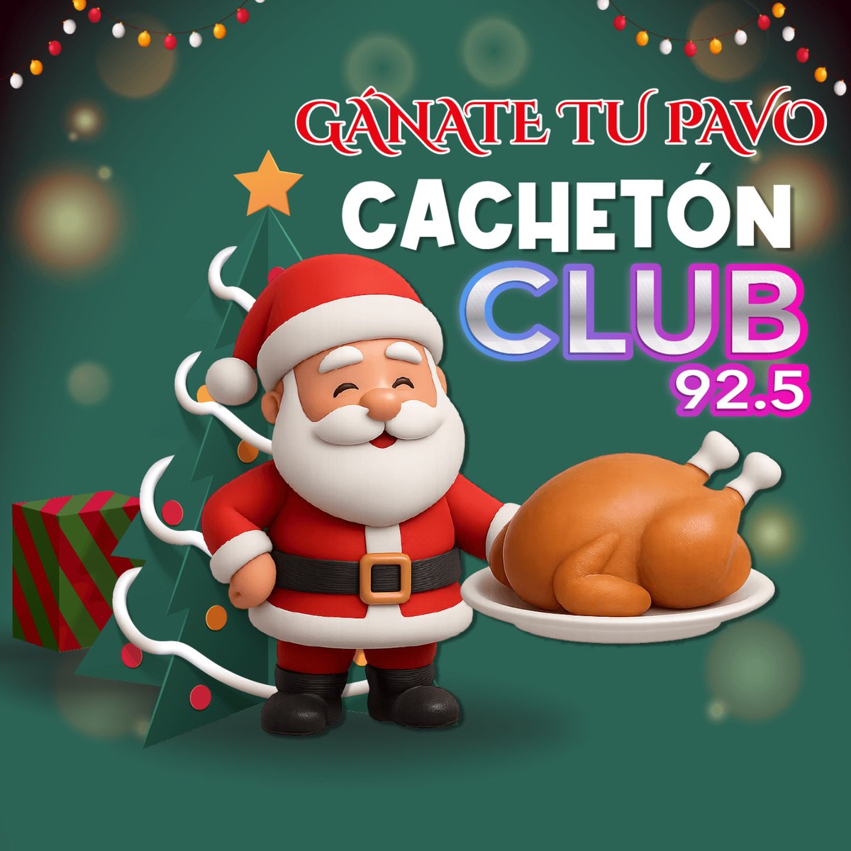 🎉 ¡Radio Corporación FM y Club 92.5 te regalan Pavos Cachetones! 🦃🔥

¿Ya participaste? Es facilito: llená el formulario y entrá a la rifa más sabrosa de la Navidad. 🎄😋

👉 Participa aquí: forms.gle/WyK3nqMhzhNKrd…

📅 Tenés hasta el 19 de diciembre