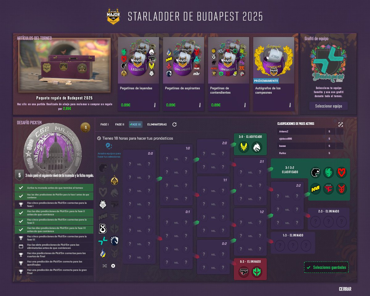 🇭🇺 Major Budapest | Stage 3