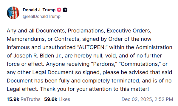 Wake me when Anthony Fauci is in prison @realdonaldtrump.