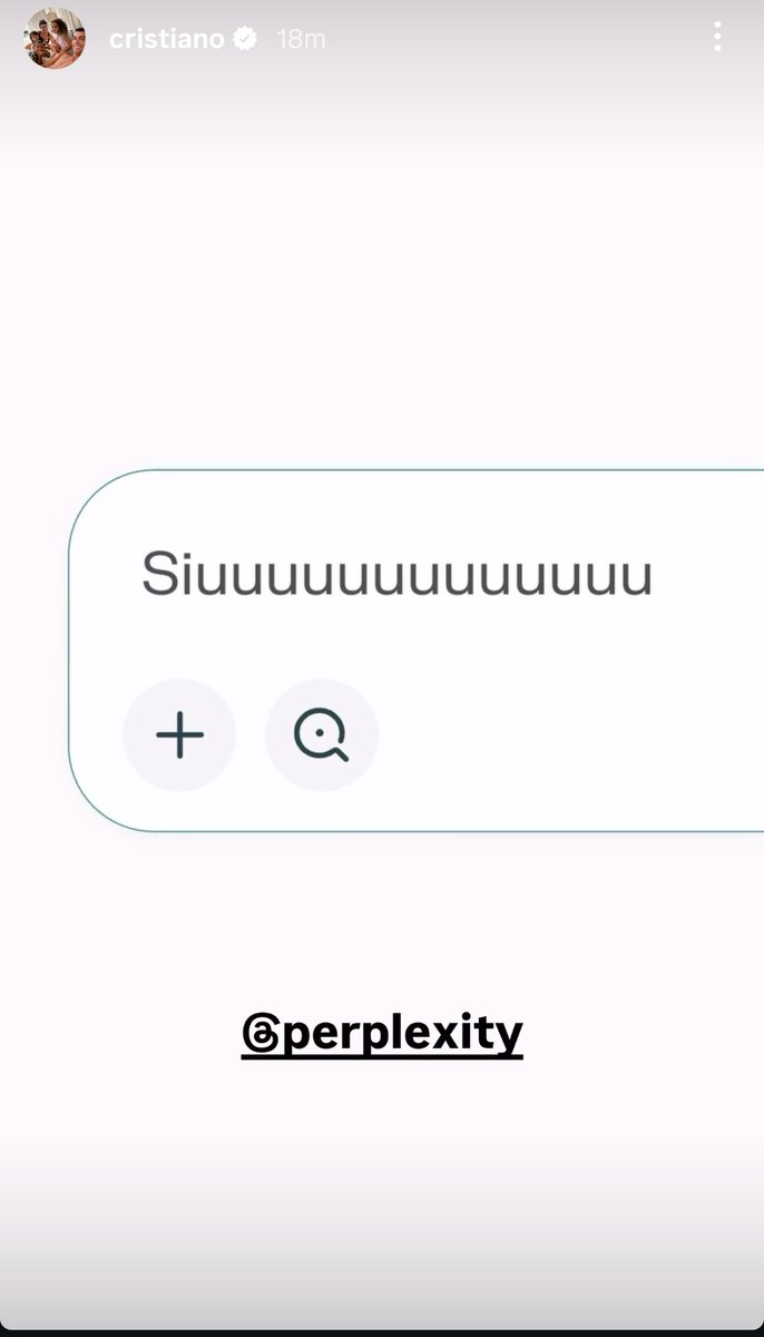 raishan_n_777's tweet image. Alright, time 2 Celebrate wid some genuine Perplexity 🫷🏼💪🏼 &apos;Siu&apos; is just one word for feeling stoked 🔥

#CR7𓃵  #Perplexity 

@Cristiano