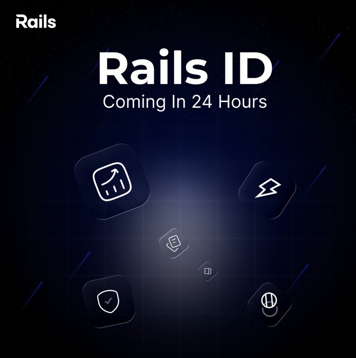 rails_xyz's tweet image. 24 hours until Rails ID drops.

Your on-chain footprint, all in one card. 

Get ready 🔔