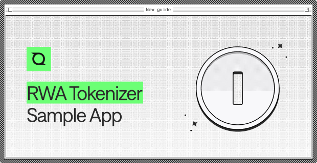 Tokenize the real world ⛓️ We just dropped a new RWA Tokenizer sample ...