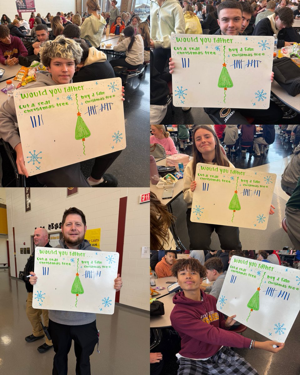 GreatRCstore's tweet image. Would you rather: 
Cut a real Christmas Tree 🌲
Or …
Buy a fake Christmas Tree 🎄 

Looks like more Cooper students would rather buy a Christmas tree by 6 votes!  What would you pick?