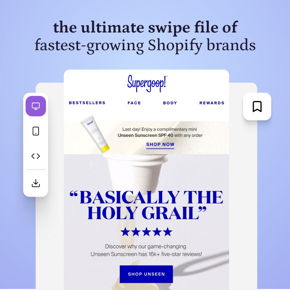 ecomchasedimond's tweet image. The Best Email Marketing Library:

See real email examples from 1000s of brands for all types of email marketing scenarios: holidays, surveys, sales, newsletters, cart abandonment, and more: 

Inboox.ai