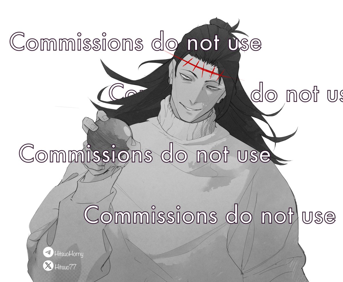 Another commission I'm posting everything I've drawn during my absence  

#Commission #commissionsopen #JujutsuKaisen #jjk #呪術廻戦   #kenjaku