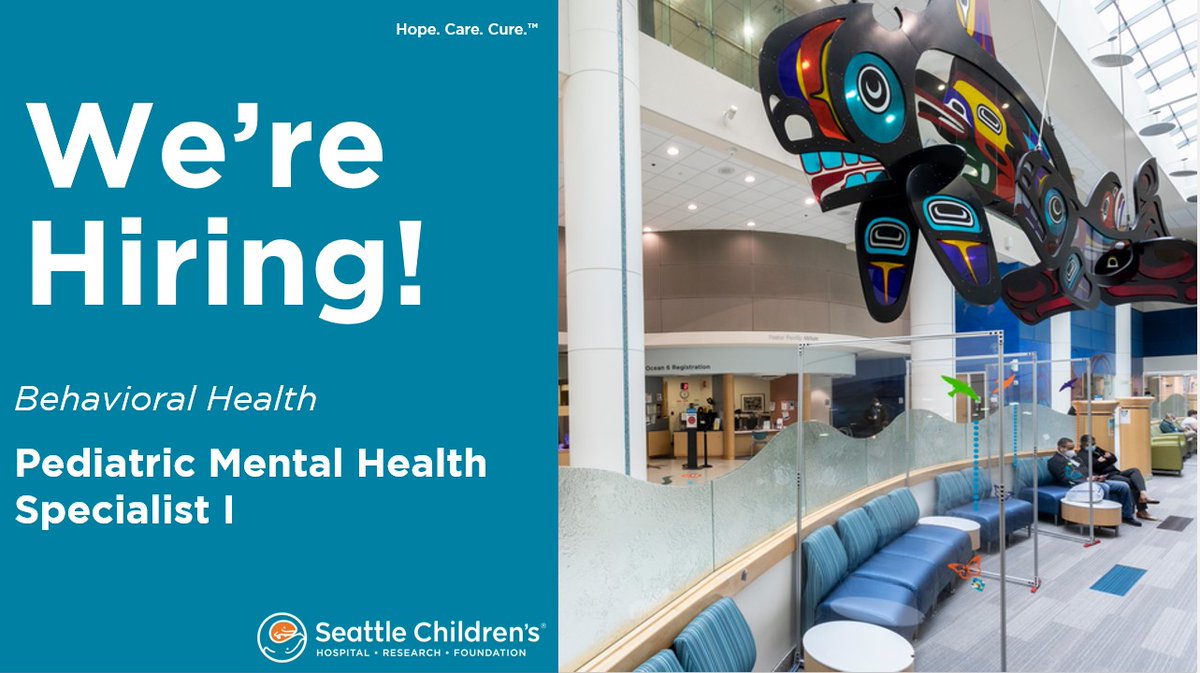 The Pediatric Mental Health Specialist role provides a meaningful opportunity to support complex psychiatric patients and their families on the PBMU through coaching, specialized interventions, and therapeutic group leadership.  Apply: bit.ly/PMHS_SC