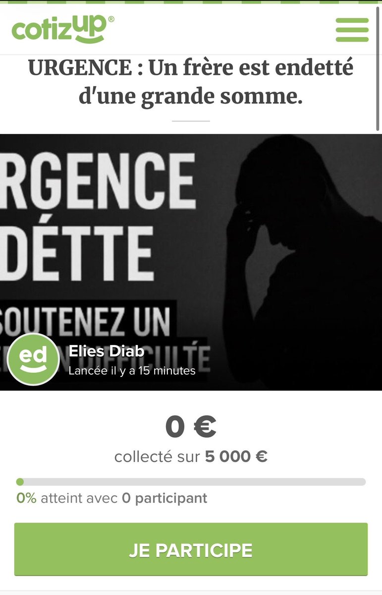 Elies13700's tweet image. URGENT - Un jeune frère dans l&apos;urgence a besoin nous ! 🚨

Il fait face à une situation de dette critique qui menace son avenir.
Le Prophète ﷺ a dit : « Celui qui soulage un croyant d&apos;une détresse dans ce monde, Allah le soulagera d&apos;une détresse le Jour de la Résurrection. »

Le…