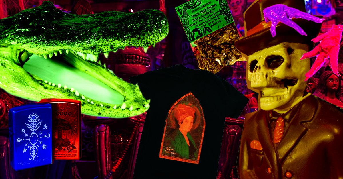 MLHouseofVoodoo's tweet photo. Looking for that gift for the person who has everything? We probably have it. Make a trip to the Quarter and see what we have to offer at Marie Laveau's House of Voodoo and Reverend Zombie's Voodoo Shop. https://t.co/0l5D9SFnSB