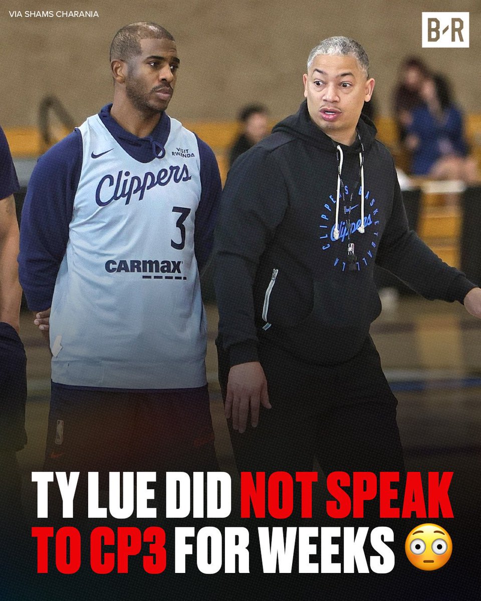 Chris Paul was reportedly "vocal" in holding management, coaches, and players accountable, per @ShamsCharania 

Clippers viewed this as disruptive, and Ty Lue "was not on speaking terms" with CP3 for weeks 