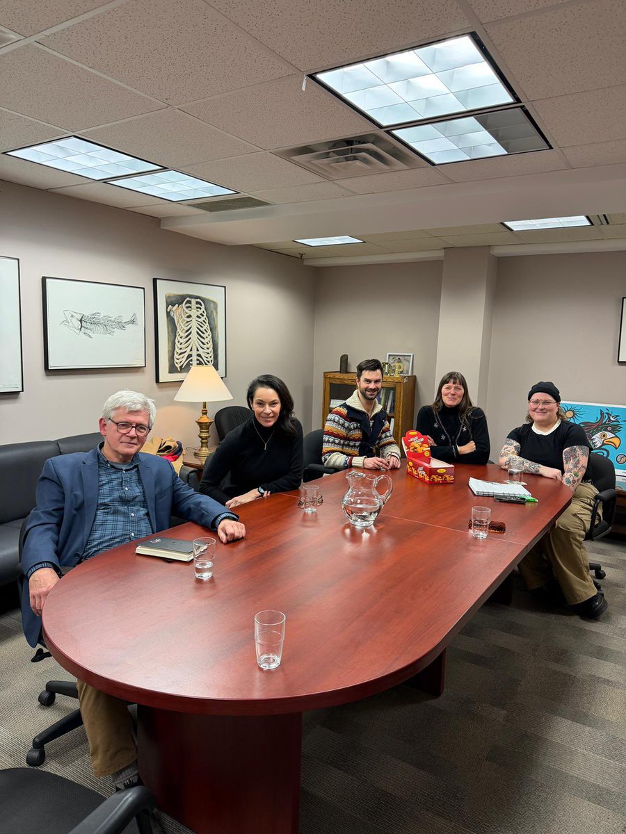 It was nice to see the NDP MHAs in Newfoundland and Labrador again, yesterday. They’re working hard to bring more voices to the table, and deliver for working people.

We spoke about how the National Party can work with the provinces to deliver for people.
<a href="/JimDinn/">Jim Dinn</a>