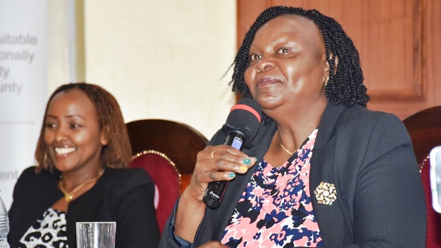 CRAKenya's tweet image. Our Chairperson, CPA Mary Chebukati, today led a Stakeholder Engagement on FY 2026/27 County Recurrent Expenditure Budget Ceilings at KSG, Kabete. Key stakeholders from national &amp;amp; county government gave input to refine the Ceilings. 1/3

#CountyRecurrentBudgetCeilings #Devolution
