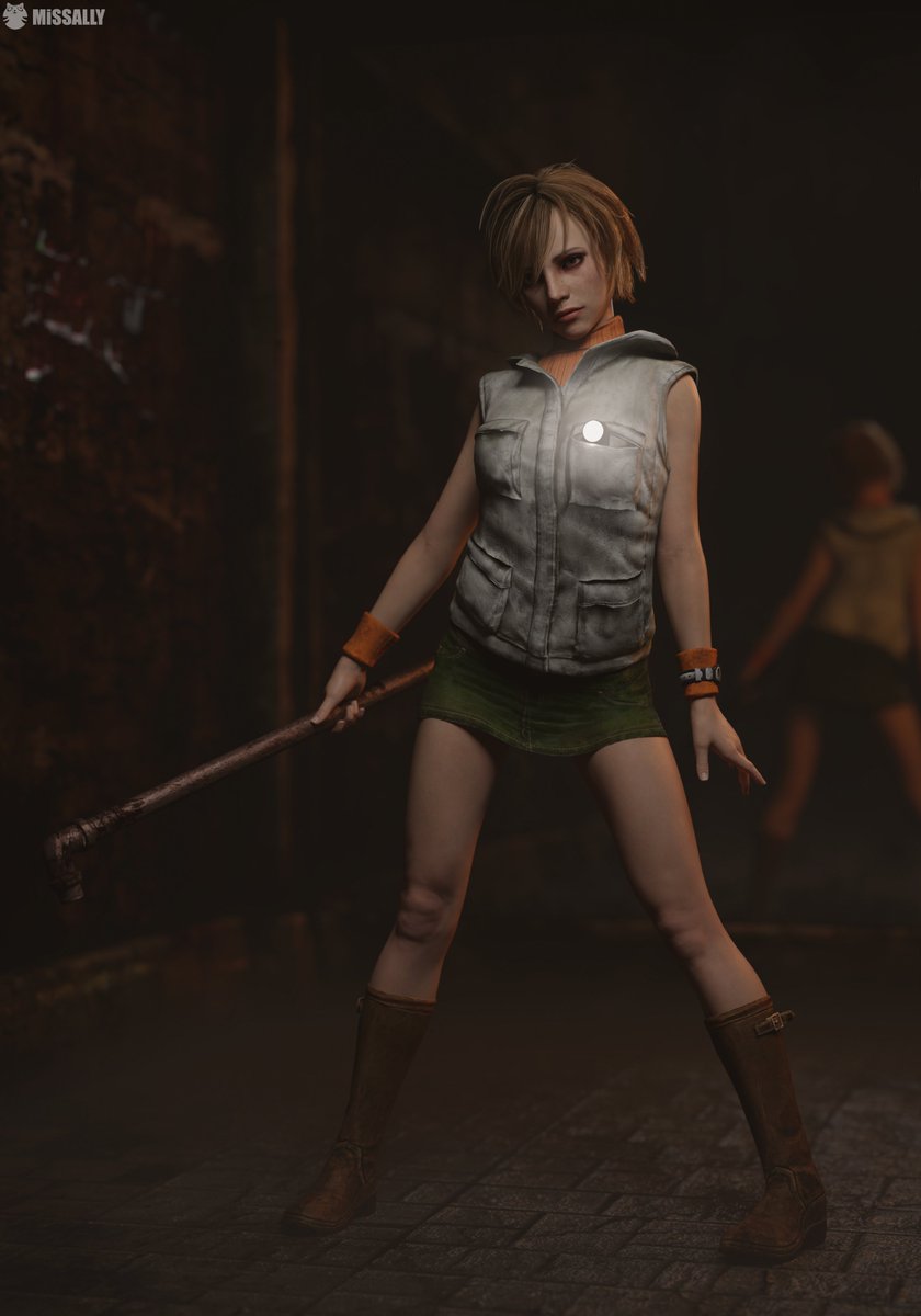 Heather Mason, Silent Hill
#SilentHill #HeatherMason #Heather #3dart #game #MissAlly