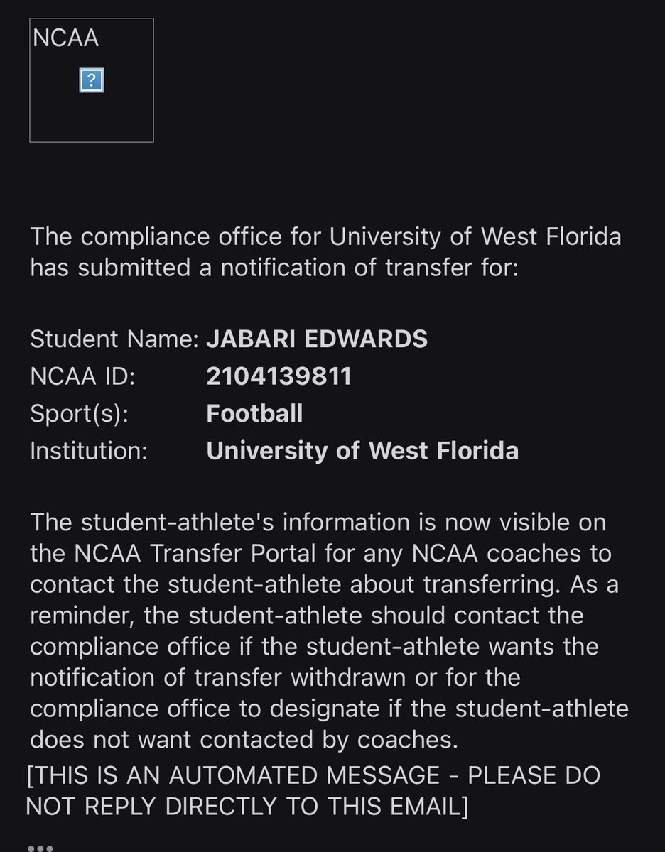 jabariedwards69's tweet image. Officially in the portal
Can impact a team day one