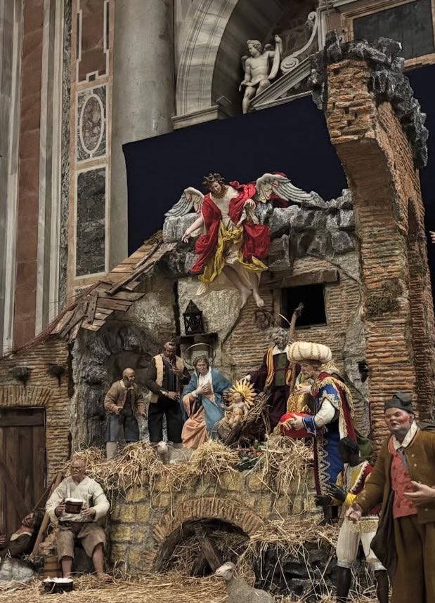 I wouldn't call that 'stunning'. Look at the faces of these figures. And that angel at the very top doesn't edify either. 