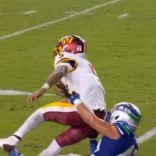 WeeklyAudible's tweet image. Damn it’s almost like Jayden’s injuries also came from an “illegal” tackle that never gets called unless a Commander does it.