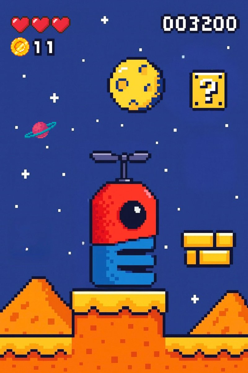 COSMONAVVTCorp's tweet image. What began in the early ’90s as a bold vision, has grown into a legacy of innovation, exploration, and relentless progress.
Today, we celebrate the milestones achieved and the boundaries pushed, thanks to the dedication of every mind behind our mission!
#cosmonavt #pixelart #game