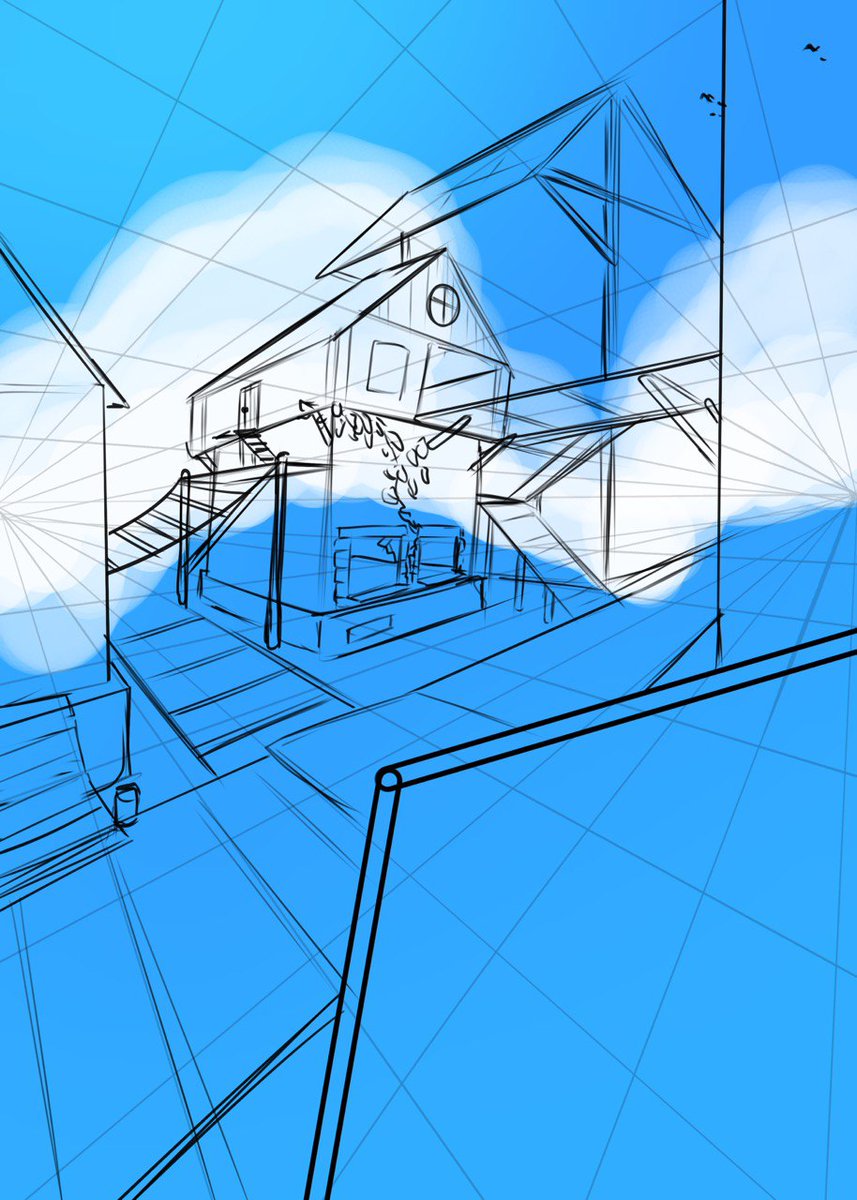 well it took me some sketches to get that far.. here is the first one i struggled for 2 days after i realized the points are way to close to each other. game changer fr fr