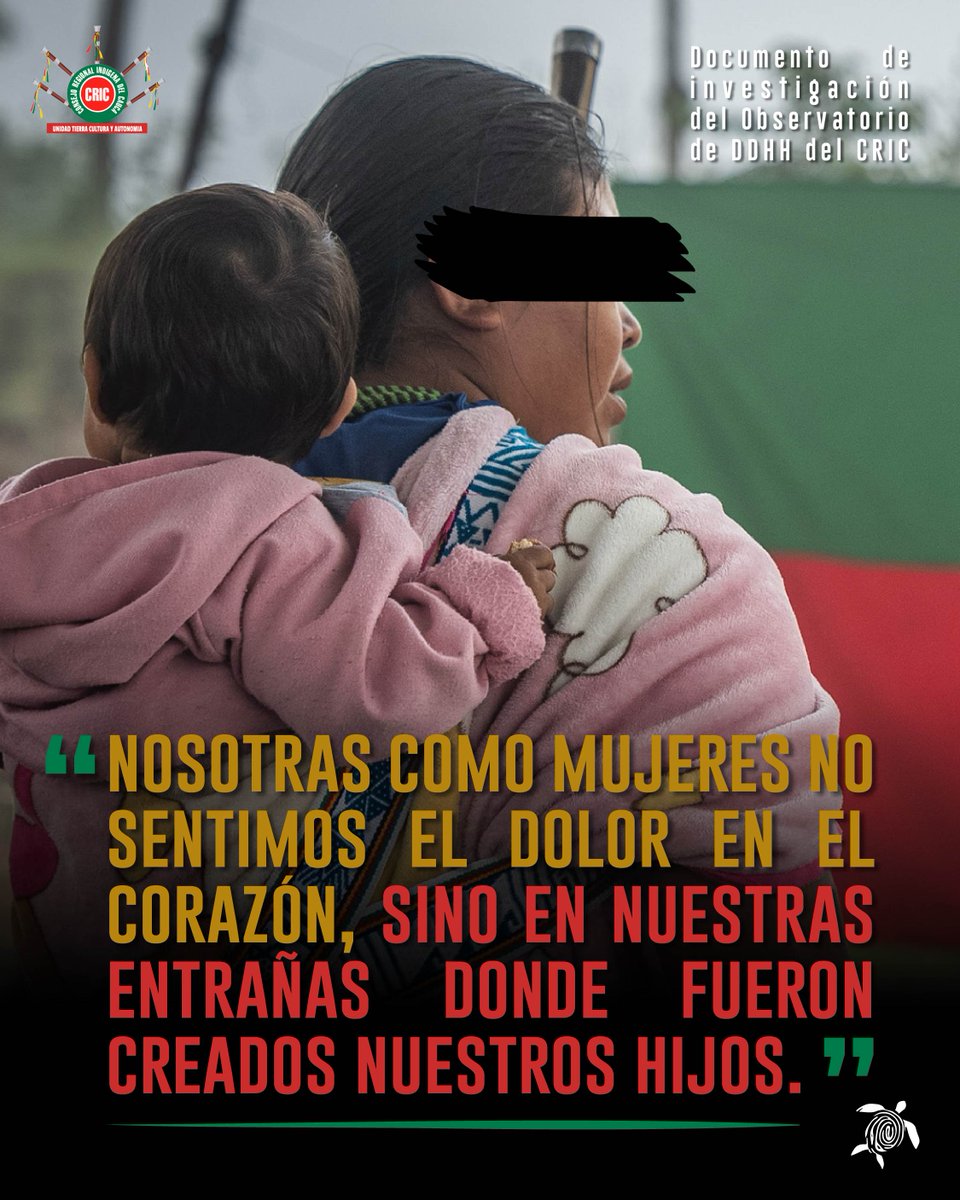 La infancia es sagrada✊🏾 

Las mujeres del Cauca sostienen la vida en medio del dolor y alzan la voz frente al reclutamiento que arranca sueños y destruye territorios.

Escuchar a las madres es escuchar al Cauca.

#DefenderLaVida #CaucaResiste