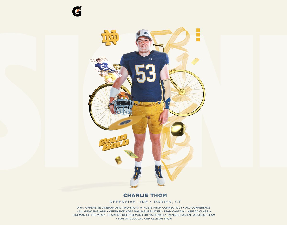 Notre Dame Football tweet media