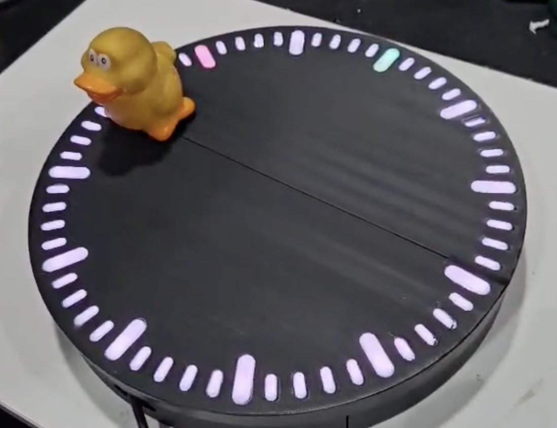 seeedstudio's tweet image. 🕒 Ridhwan Aggarwal’s “Anything Clock” lets you use any object as the second hand! Powered by our XIAO SAMD21, it uses a spinning magnet, 120 NeoPixels, and custom 3D-printed gears for a super creative time display.

Check it out on @instructables 👉 bit.ly/3Y5lvCV