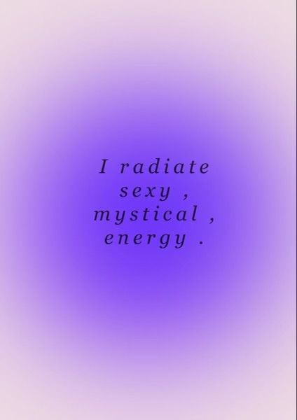 Affirm it 💜