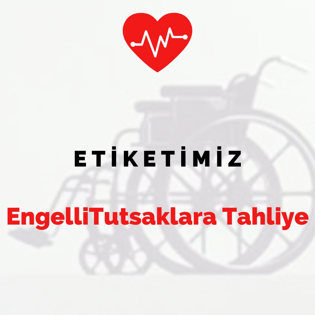 3 Aralık Dünya Engelliler Günüʼnde <a href="/HRD_HiH/">Hand in Hand</a> Platformu ile birlikte, engelli bireylerin ve cezaevlerindeki engelli mahpusların sesi olmak için;

Etiketimiz 👇👇👇

EngelliTutsaklara Tahliye