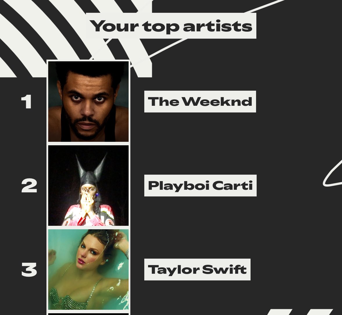 userisstack's tweet image. Greatest top 3 ever