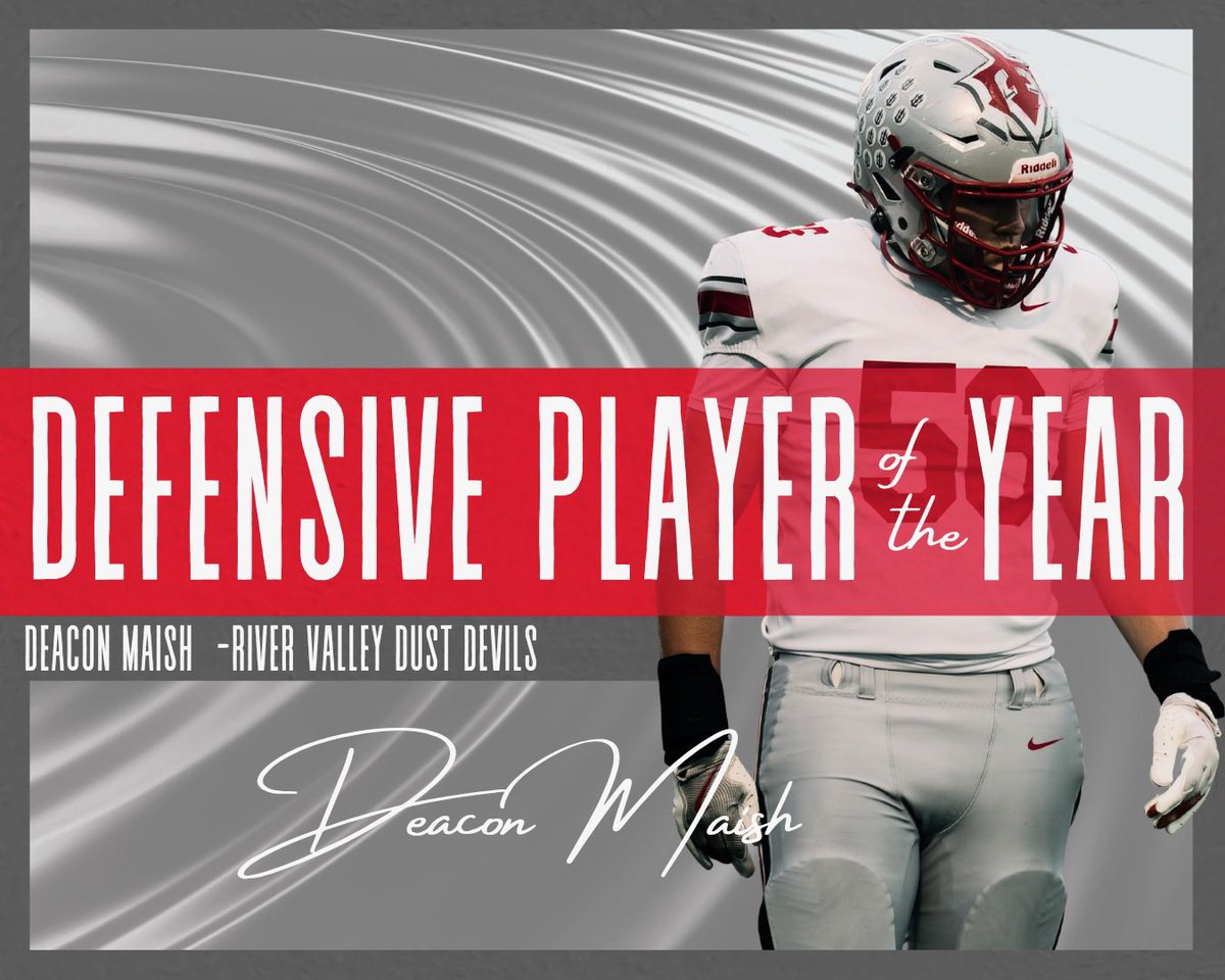 Thank you <a href="/MohaveFBTalk/">Mohave County Football Talk</a> for the awards!
County DPOY and First Team D-Line!