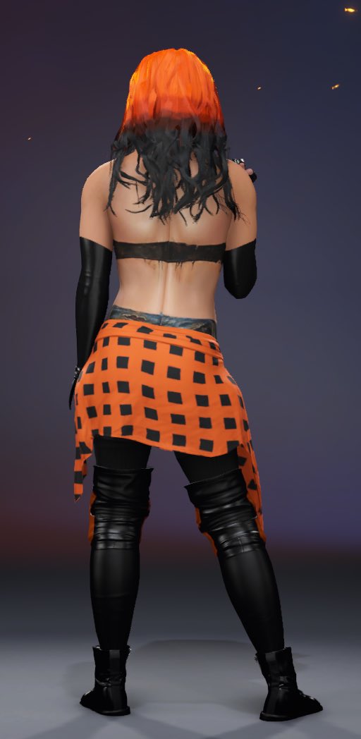 SammysGarden's tweet image. Custom Attire for @Syrabella2k 

#WWE2k25 #CAW #2kCommunity