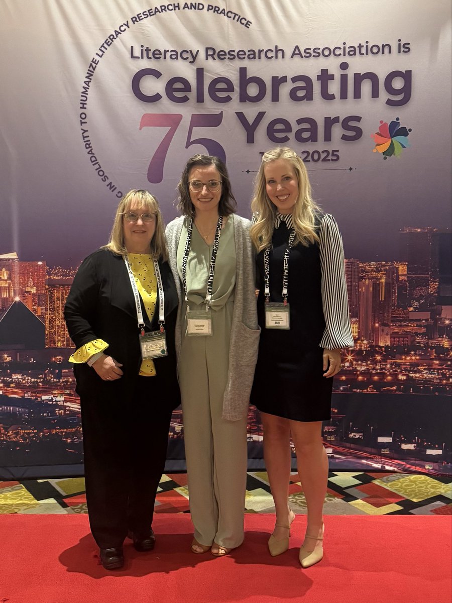 Two successful presentations today at LRA. Loved sharing our work and connecting with other educators who share our passion for literacy. Proud to represent VCU and all the great work being done to advance the field! 📚