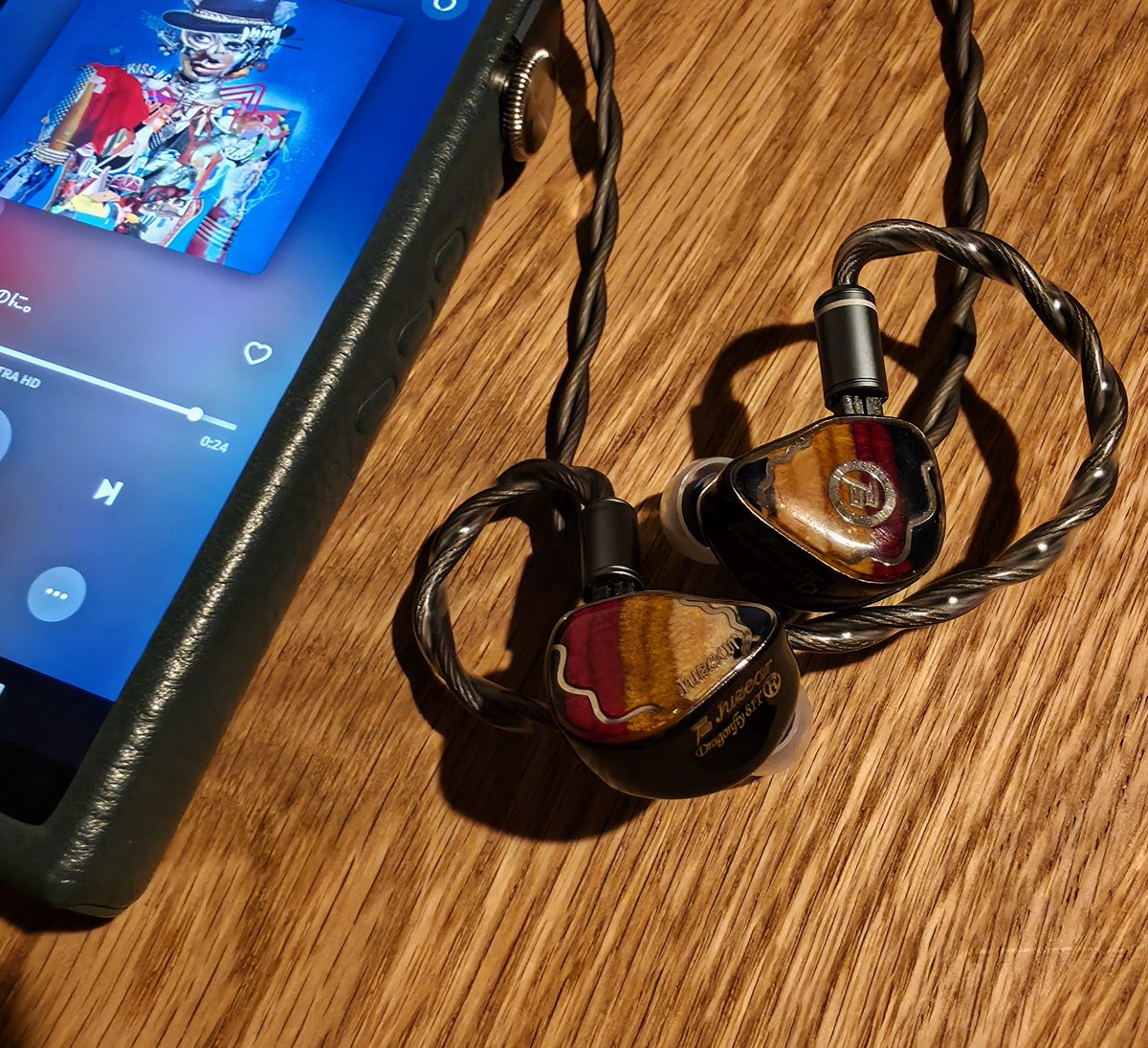 秋冬になったので引っ張り出してきた🪾 Juzear Dragonfly 81T NICEHCK