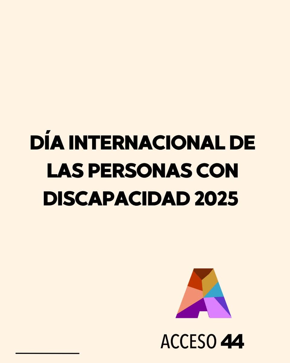 acceso44's tweet photo. ♿ 3 de diciembre, Día Internacional de las Personas con #Discapacidad, recordamos que la cultura solo es cultura cuando es accesible para todas las personas.

@acceso44 tiene la misión de desarrollar buenas prácticas, dentro del marco de las artes escénicas, y la acción social https://t.co/O50tCba212