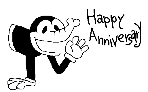 Happy Anniversary to Suicide Elephant by Half-Elephant! 

(You can go check out the original animation at either youtube.com/watch?v=hfIgv1…, or newgrounds.com/portal/view/82….)