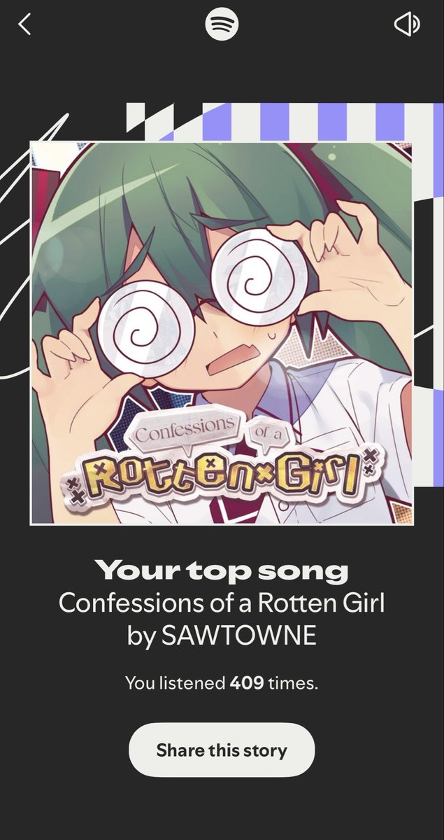 Guys share your  #SpotifyWrapped, this is mine 🤓. 
Thank you, SAWTOWNE, for the yaoi fangirl anthem! 👨‍❤️‍👨