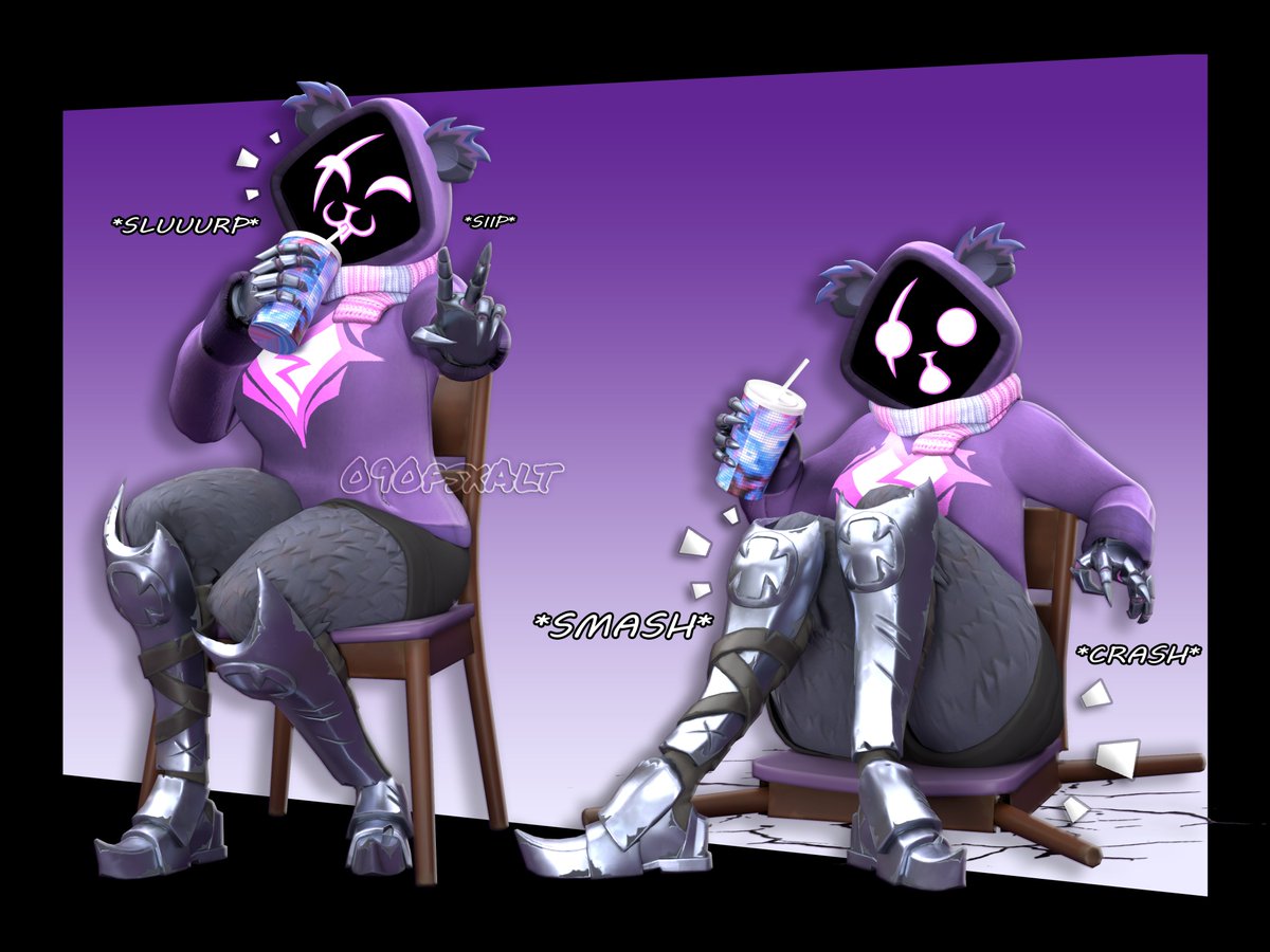 Oops RTL broke something 🖤💜 #RavenTeamLeader