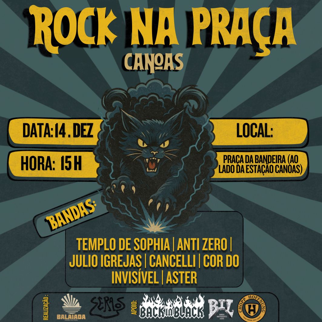 drizzlevibe_'s tweet photo. VAI TOMANDO, ROCK NA PRAÇA CANOAS https://t.co/sg3o4WZgYg