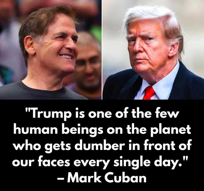 Who agrees with Mark Cuban? ✋️